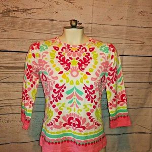 Barbara Gerwit Women's Pink green yellow Teal